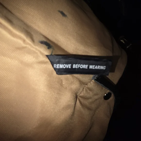 Coach Quilted Monogram "C" Jacket Sz Small - Picture 8 of 8